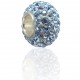 Perle Charmies argent et strass