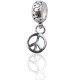 Breloque Charmies Peace and Love en argent