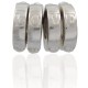 Lot de 4 spacers Charmies L.O.V.E. en argent