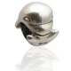 Perle Charmies Dauphin en argent antique