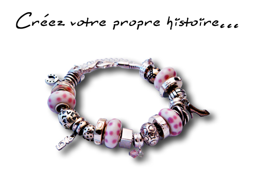 Charmies, colllection de perles, charms en argent sterling 925